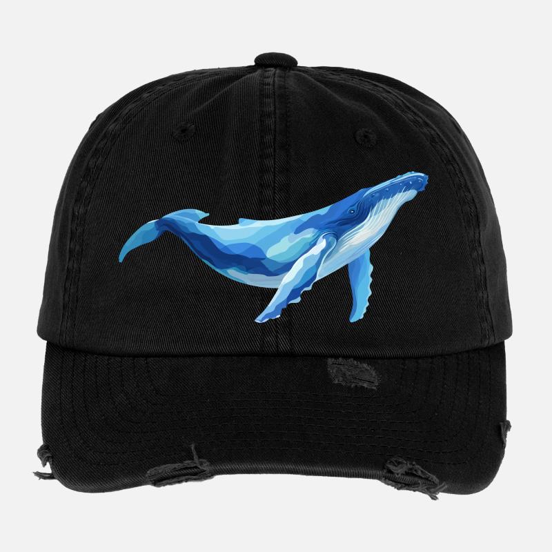 Wal Flexfit Vintage Destroyed Cap