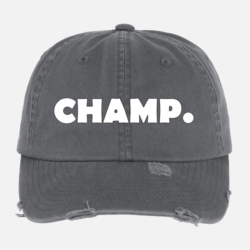 CHAMP Flexfit Vintage Destroyed Cap