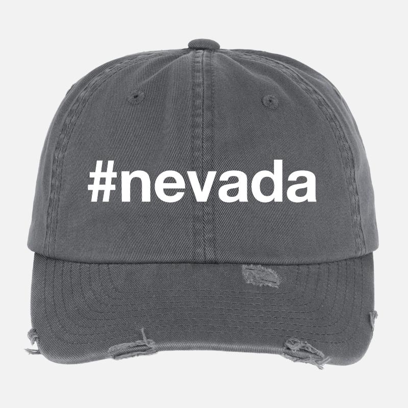 NEVADA Hashtag Casquette vintage effet usé Flexfit