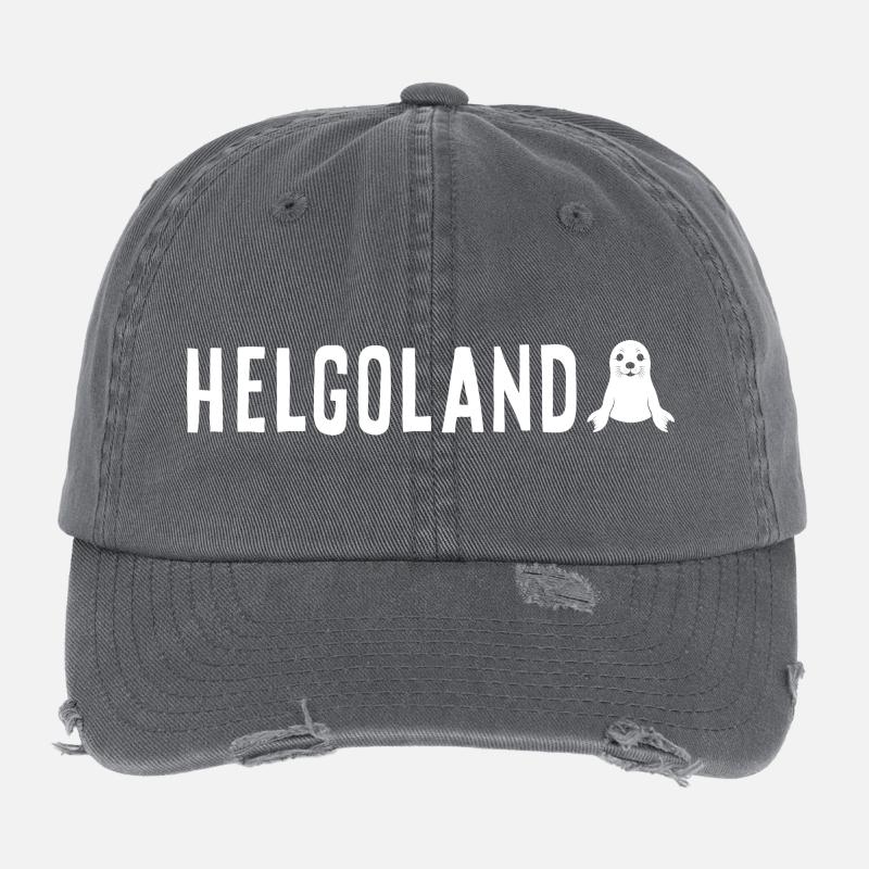 Sceau d’Heligoland Casquette vintage effet usé Flexfit