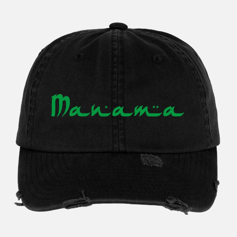 Manama Bahrain Flexfit Vintage Destroyed Cap