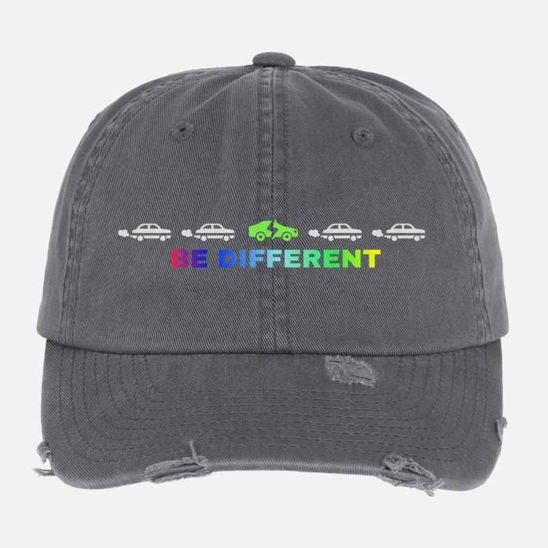 Be different Flexfit Vintage Destroyed Cap