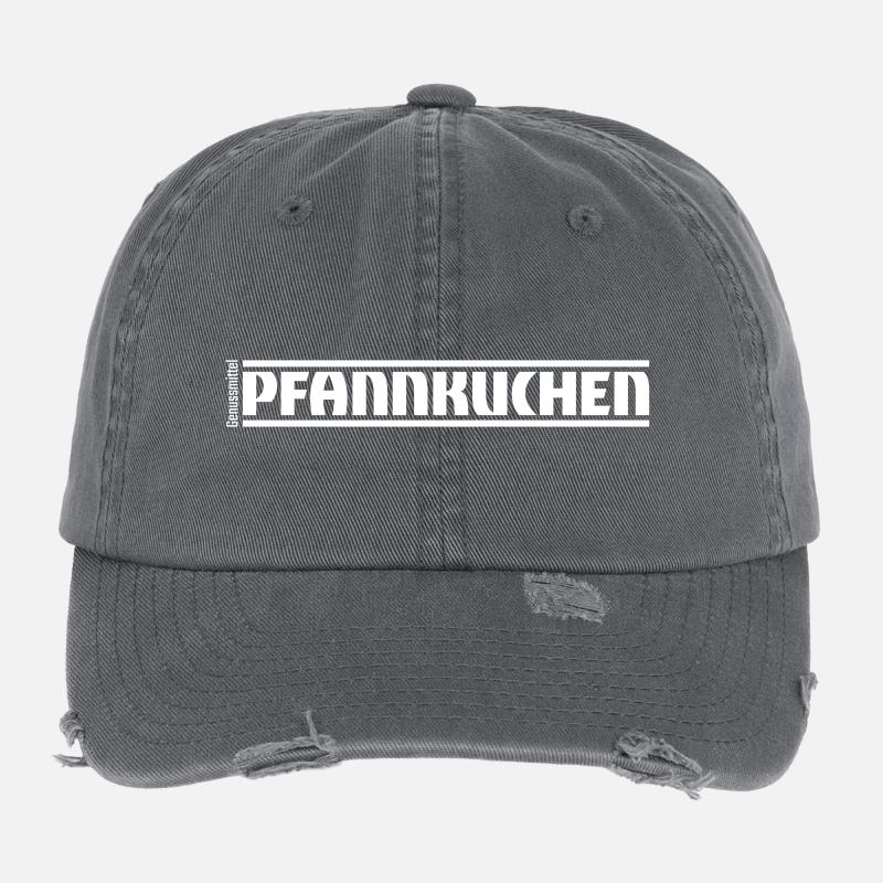 „Genussmittel“ Serie | Pfannkuchen Flexfit Vintage Destroyed Cap