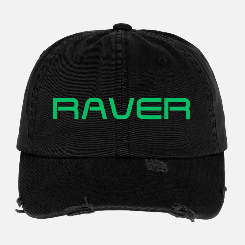 Ravers Casquette vintage effet usé Flexfit