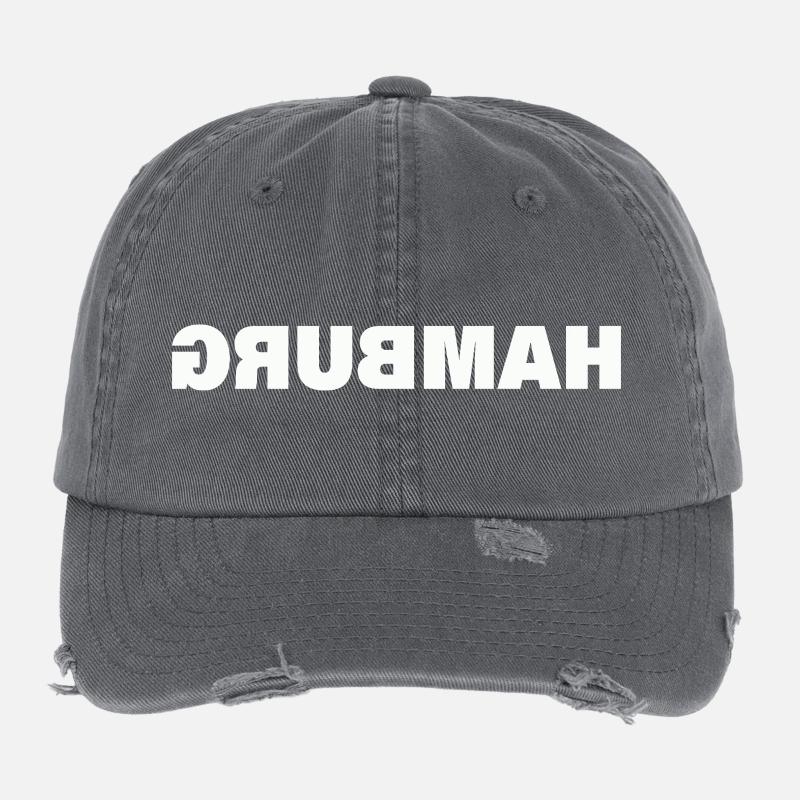 HAMBURG Flexfit Vintage Destroyed Cap