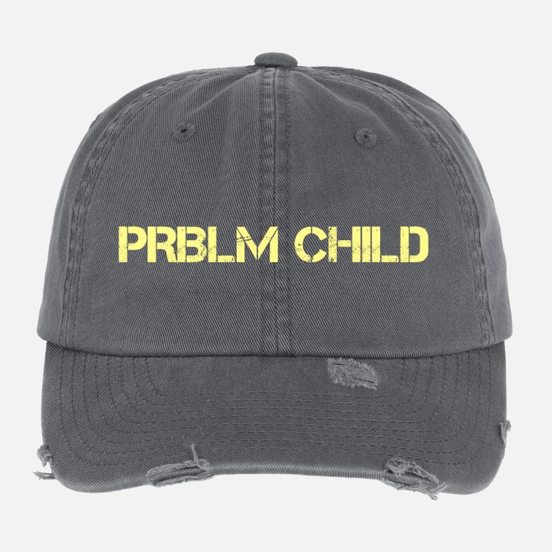 Problème child Casquette vintage effet usé Flexfit