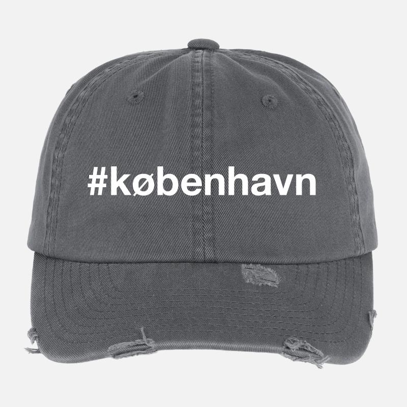 KOBENHAVN, Copenhague, Danemark Casquette vintage effet usé Flexfit