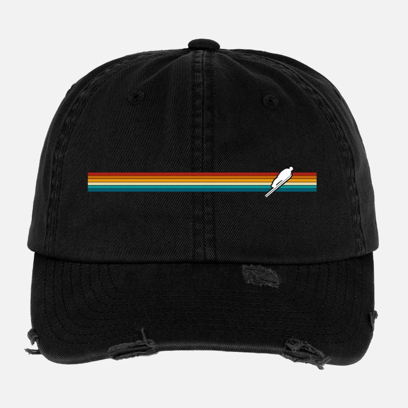 Skispringen Vintage Flexfit Vintage Destroyed Cap