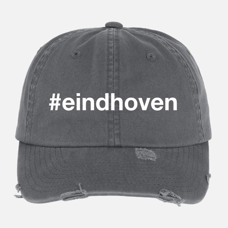 EINDHOVEN Hashtag Casquette vintage effet usé Flexfit