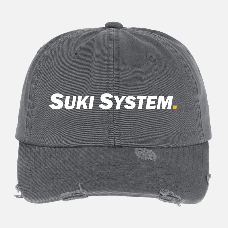 Système Suki Casquette vintage effet usé Flexfit