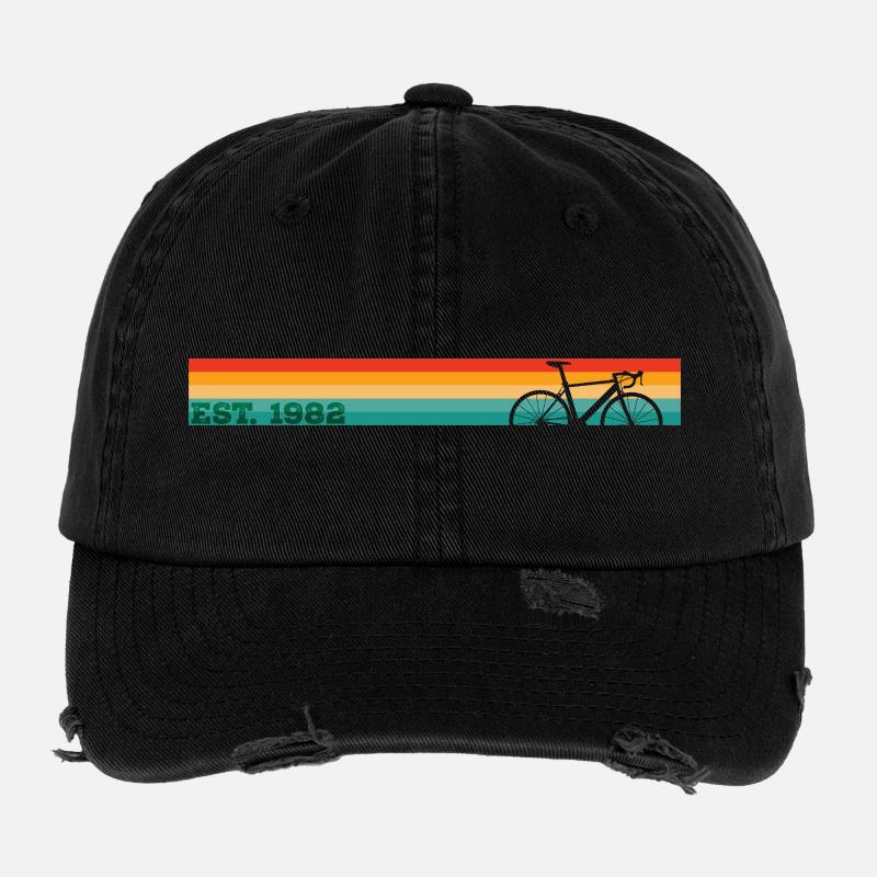 1982 44. Geburtstag Flexfit Vintage Destroyed Cap