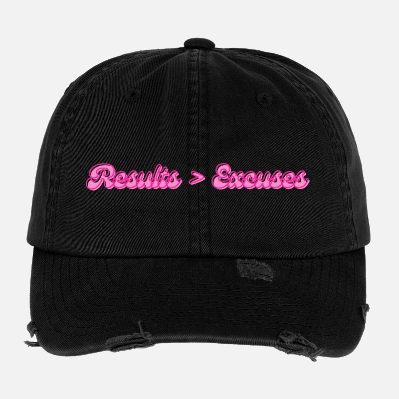 Results > Excuses Flexfit Vintage Destroyed Cap