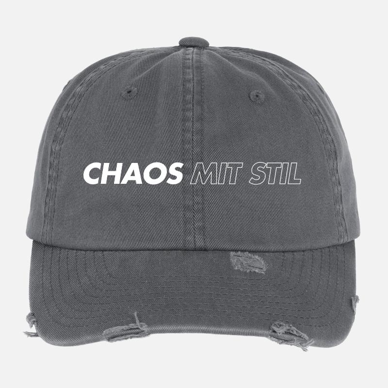 Chaos mit Stil Flexfit Vintage Destroyed Cap