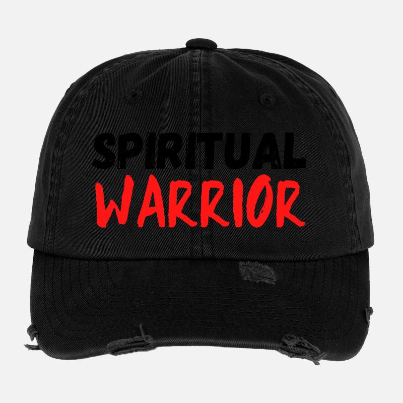 Spiritueller Krieger Flexfit Vintage Destroyed Cap