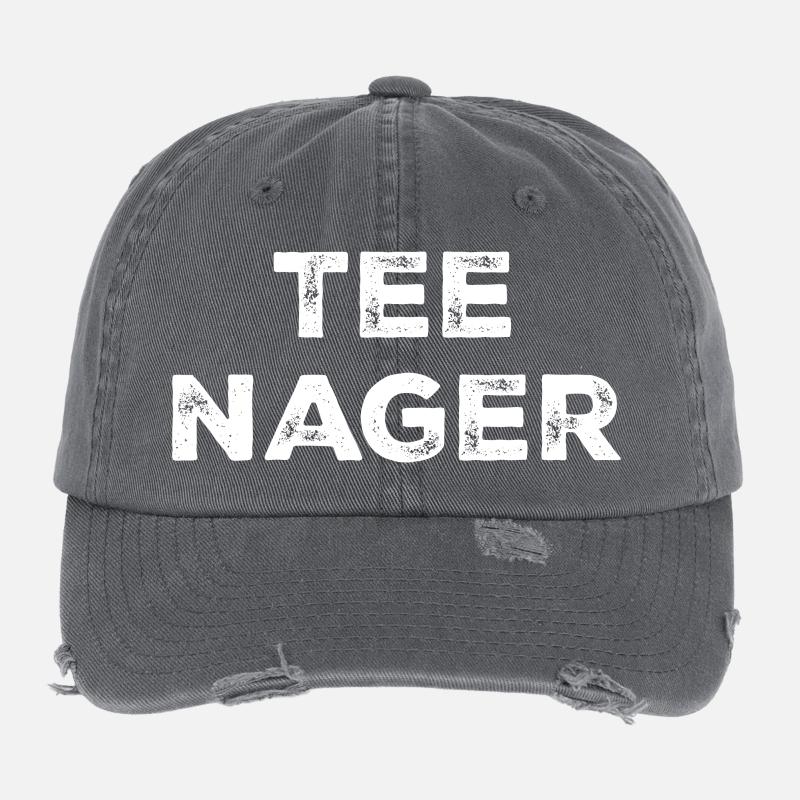 Adolescent Casquette vintage effet usé Flexfit