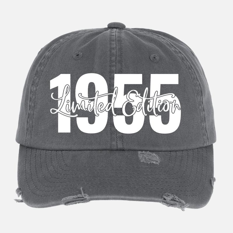 Edition limitée 1955 Casquette vintage effet usé Flexfit