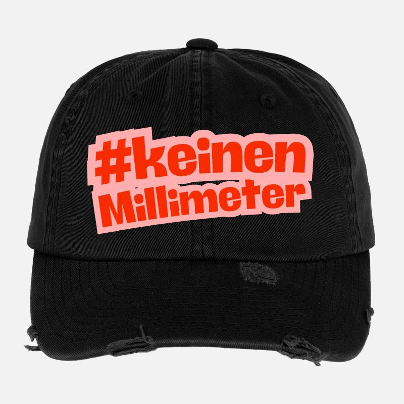 None not a millimeter to the right Flexfit Vintage Destroyed Cap