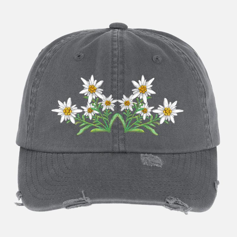 Edelweiss  Flexfit Vintage Destroyed Cap