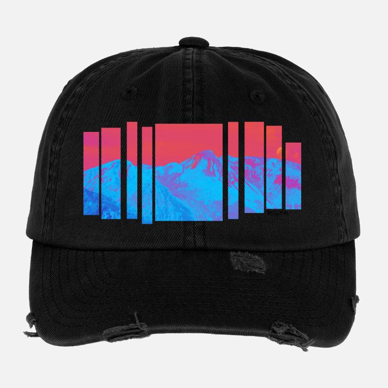 Jacaranda Berghitze Flexfit Vintage Destroyed Cap