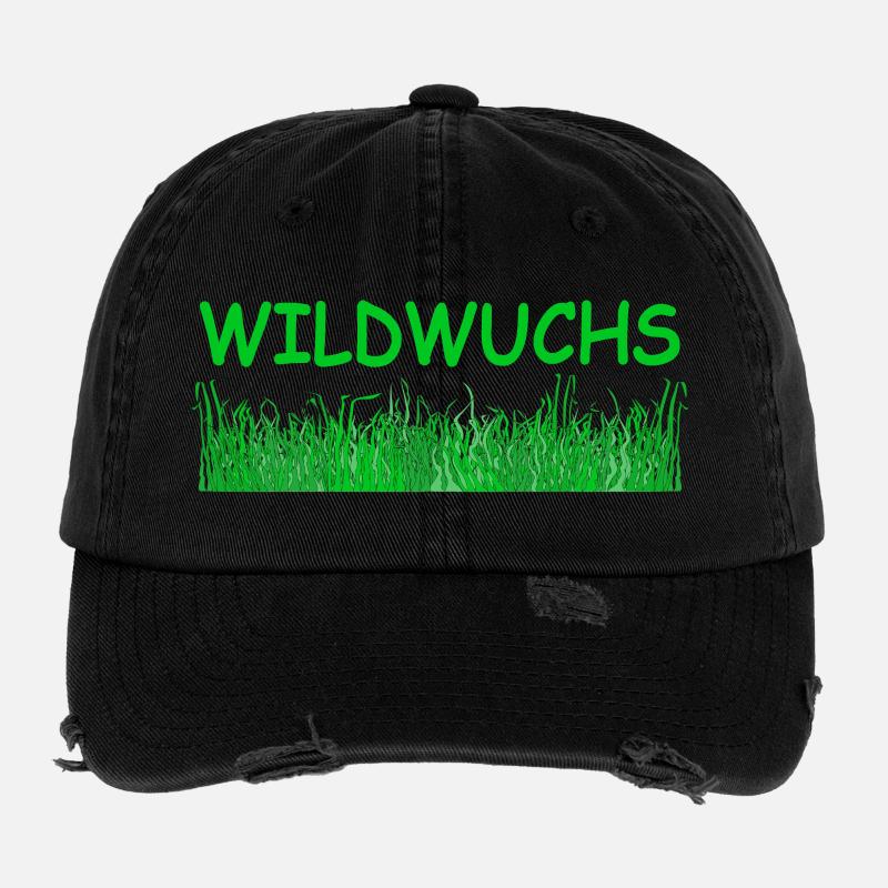 WILDWUCHS Flexfit Vintage Destroyed Cap