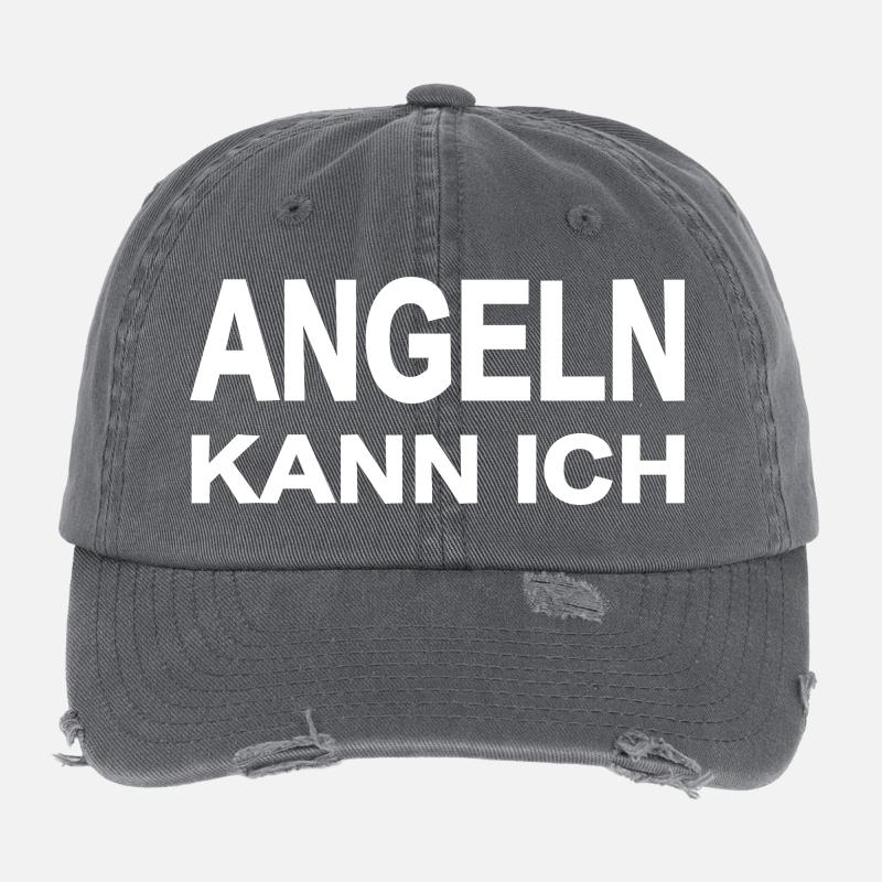 Pêche Casquette vintage effet usé Flexfit