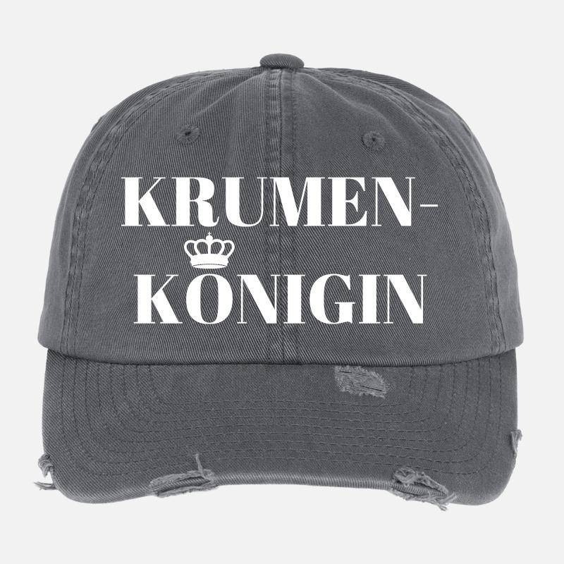 Crumbs Queen Flexfit Vintage Destroyed Cap