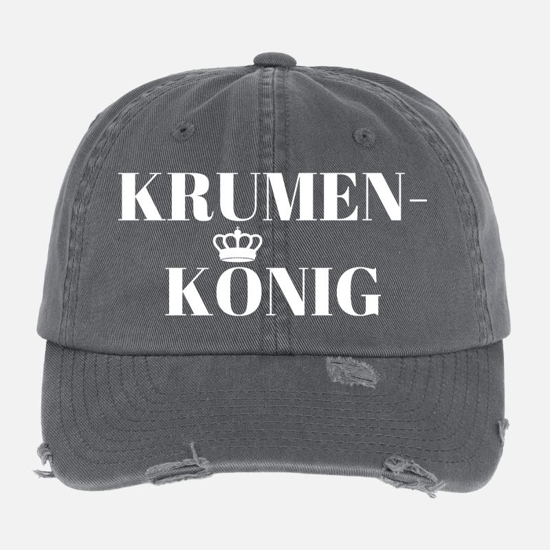 Crumbs King Flexfit Vintage Destroyed Cap