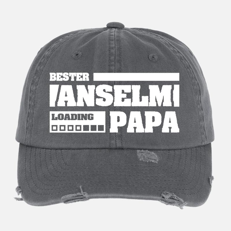 Anselm als Geburt Flexfit Vintage Destroyed Cap