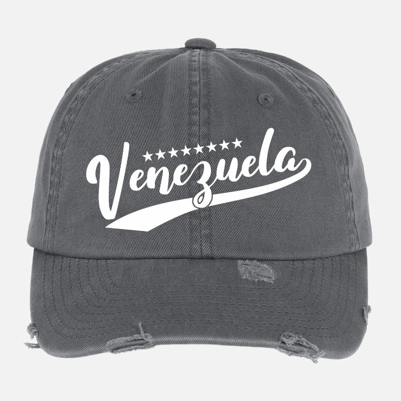 Venezuela Flexfit Vintage Destroyed Cap