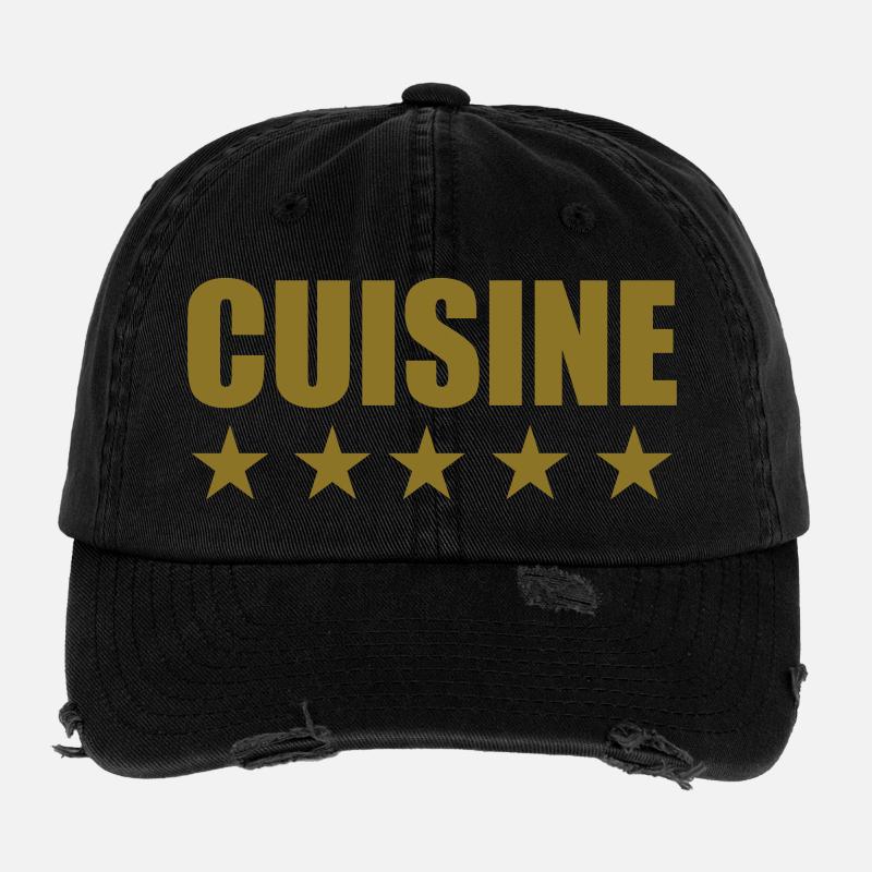Cuisine cooking Flexfit Vintage Destroyed Cap