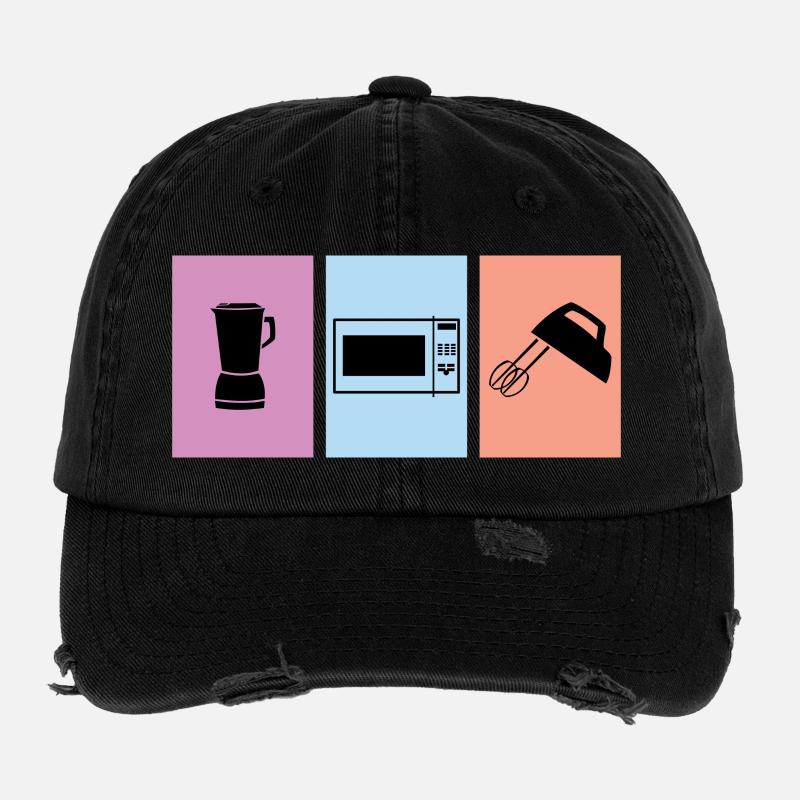 Köchin / Koch Flexfit Vintage Destroyed Cap