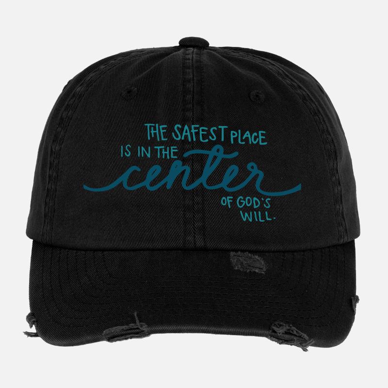 Der sicherste Ort Flexfit Vintage Destroyed Cap