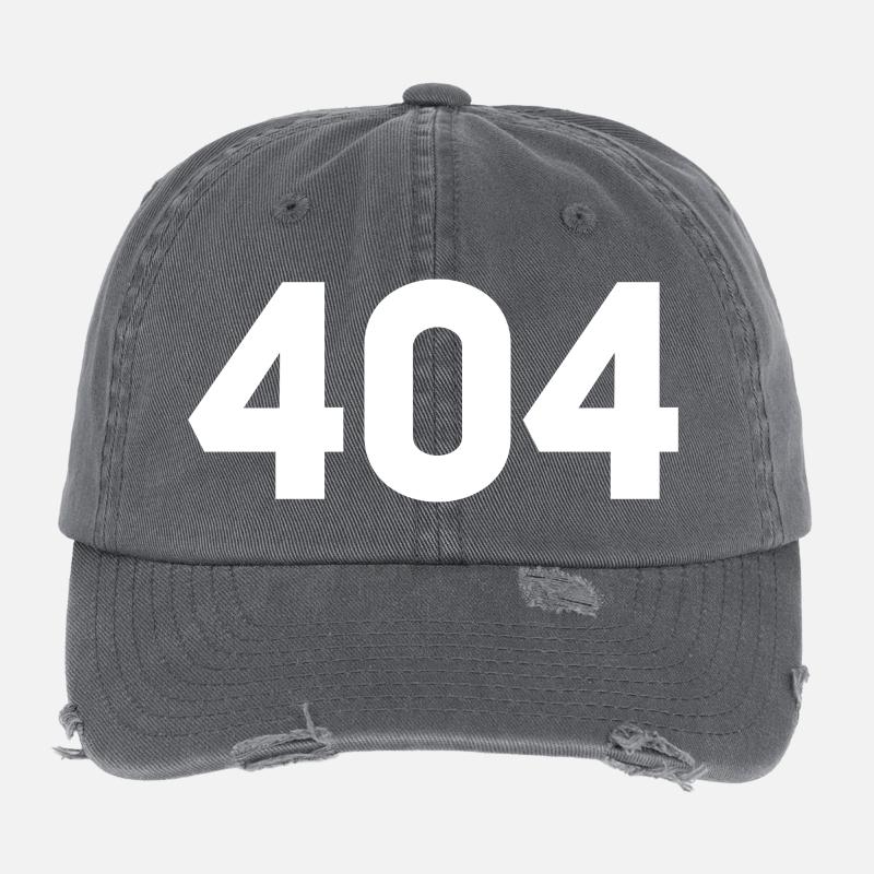 404 not found Flexfit Vintage Destroyed Cap