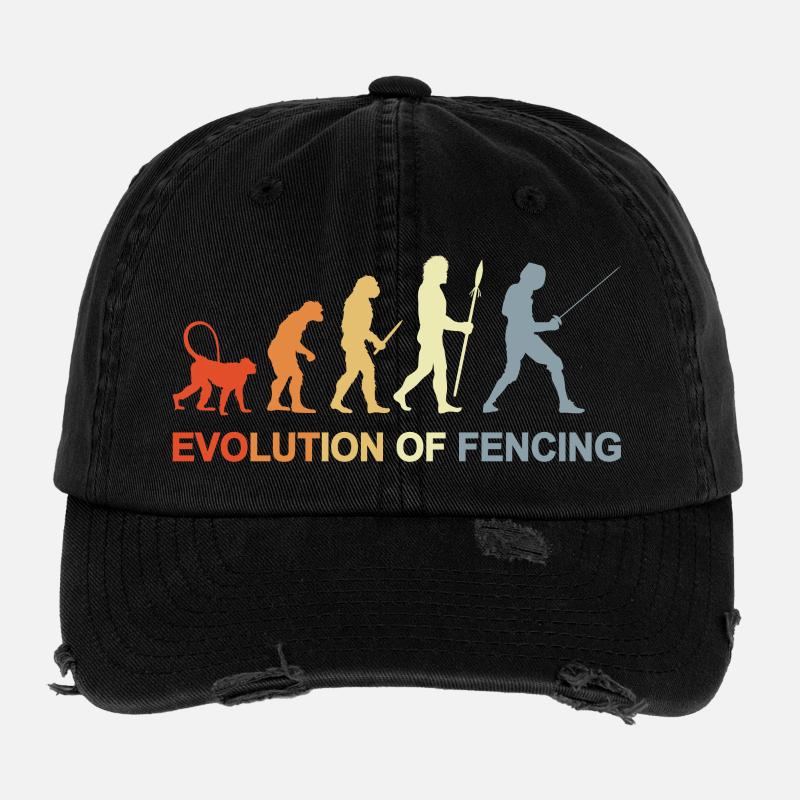 Fechter Evolution Flexfit Vintage Destroyed Cap