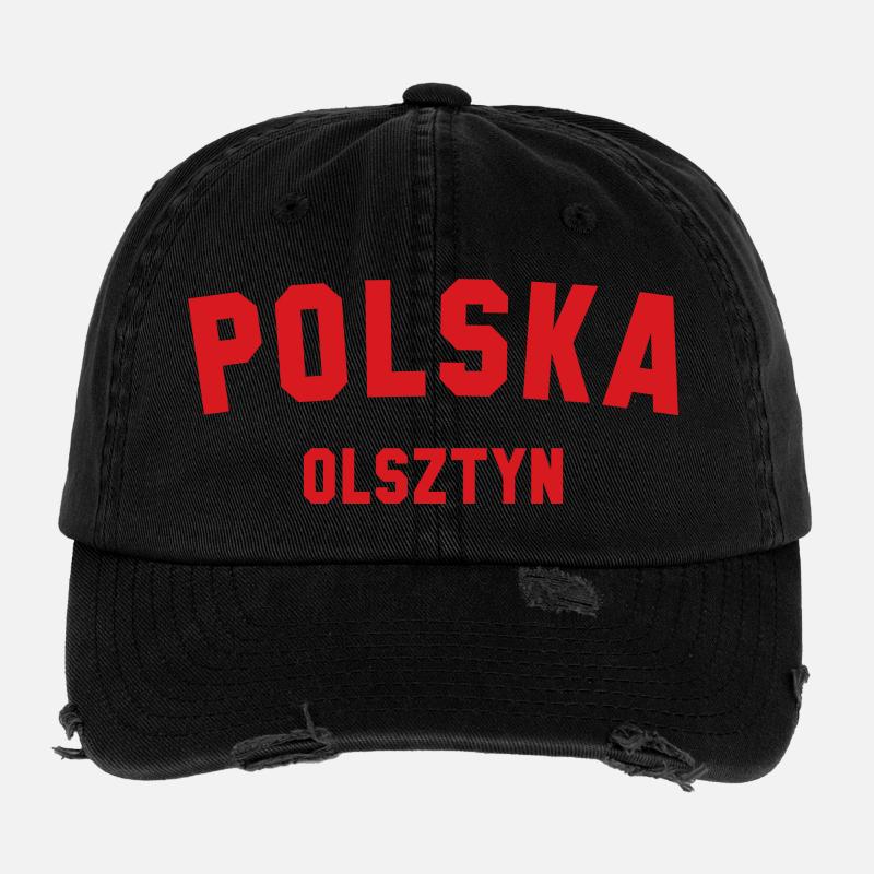 OLSZTYN Polska, Pologne Casquette vintage effet usé Flexfit