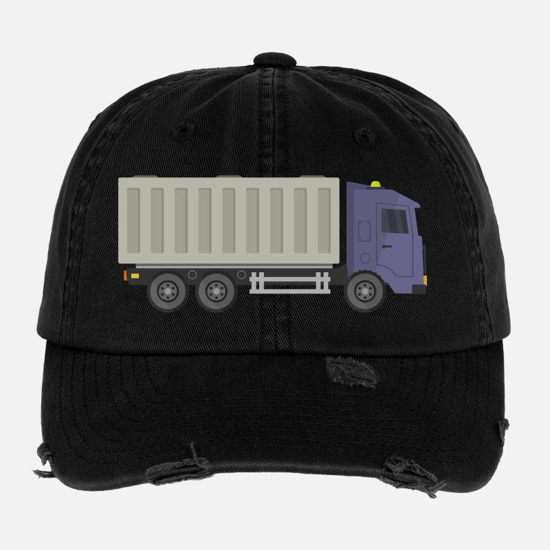 Container-LKW Flexfit Vintage Destroyed Cap