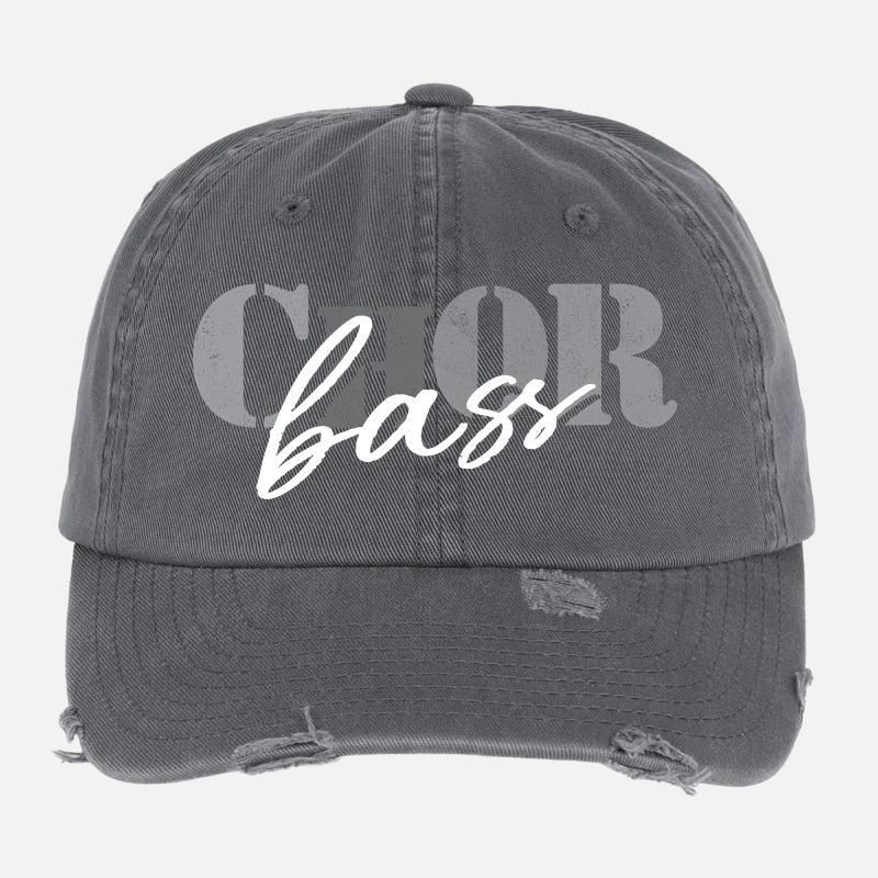 Basse de chœur Casquette vintage effet usé Flexfit