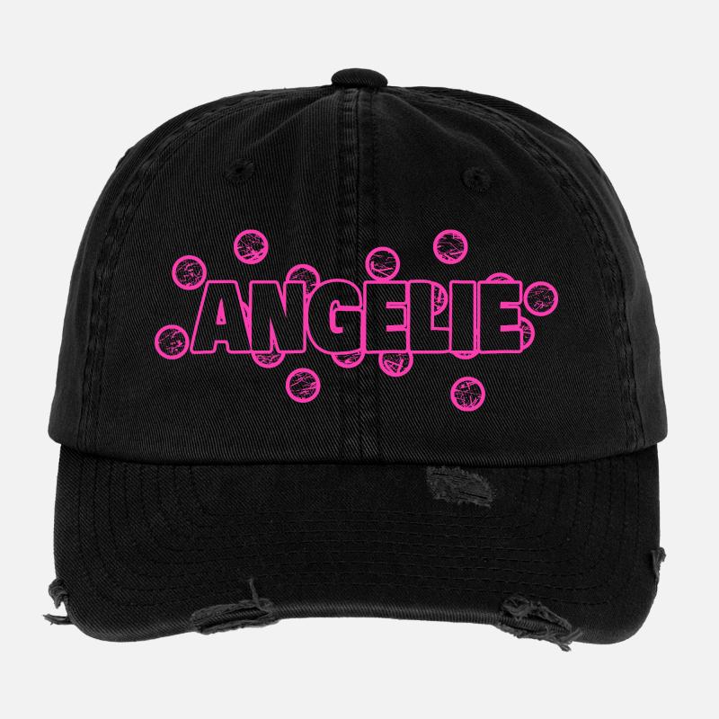 Gift for Angelie Flexfit Vintage Destroyed Cap