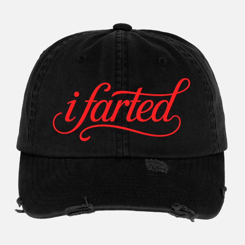 J’ai pété - Logo Funny Gen Alpha Casquette vintage effet usé Flexfit