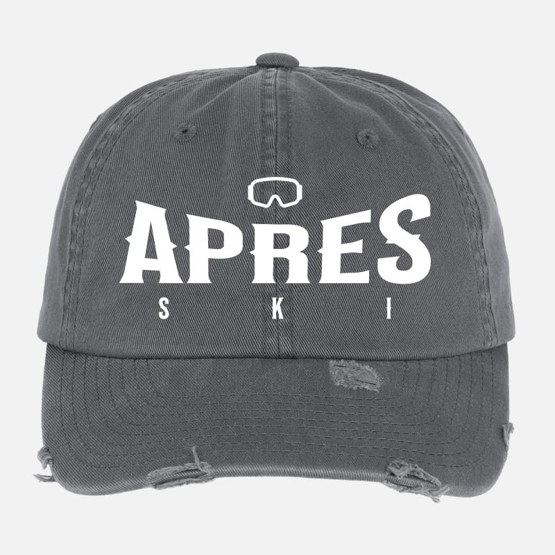 Après-ski Flexfit Vintage Destroyed Cap