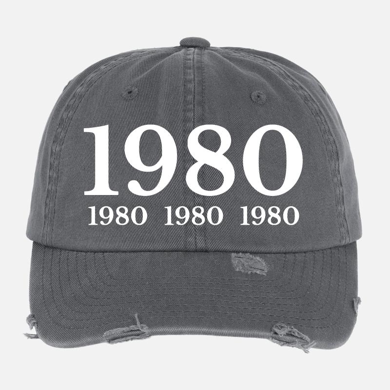 1980 Flexfit Vintage Destroyed Cap