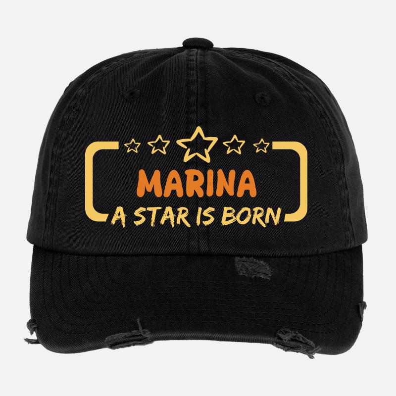 Dire Marina Casquette vintage effet usé Flexfit
