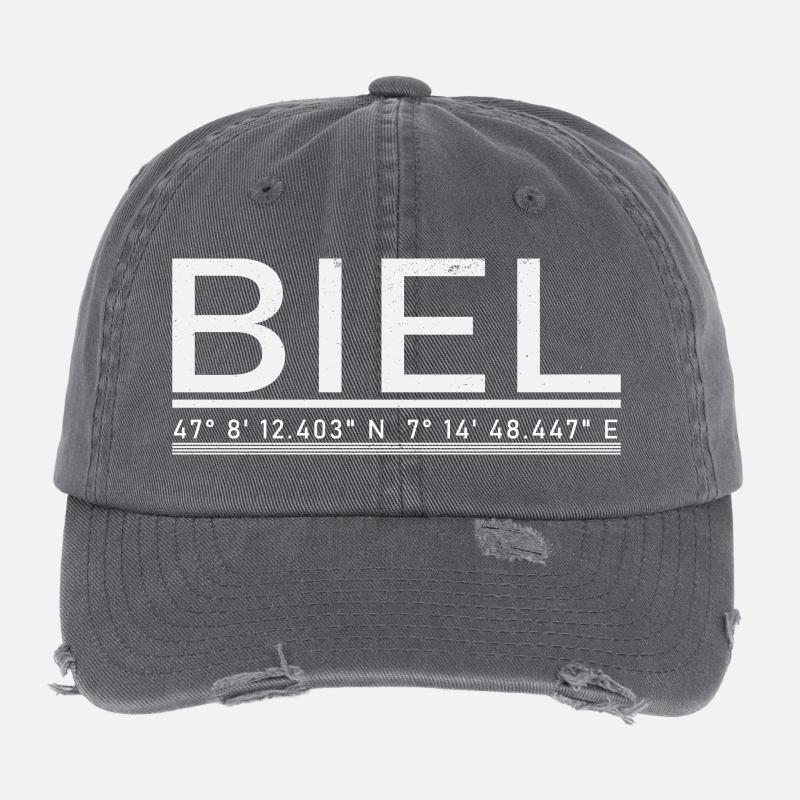 Biel Koordinaten Flexfit Vintage Destroyed Cap