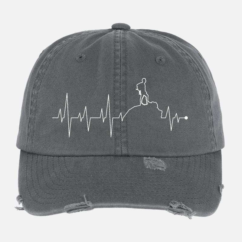 Explorateur Pulse de Falaise Casquette vintage effet usé Flexfit