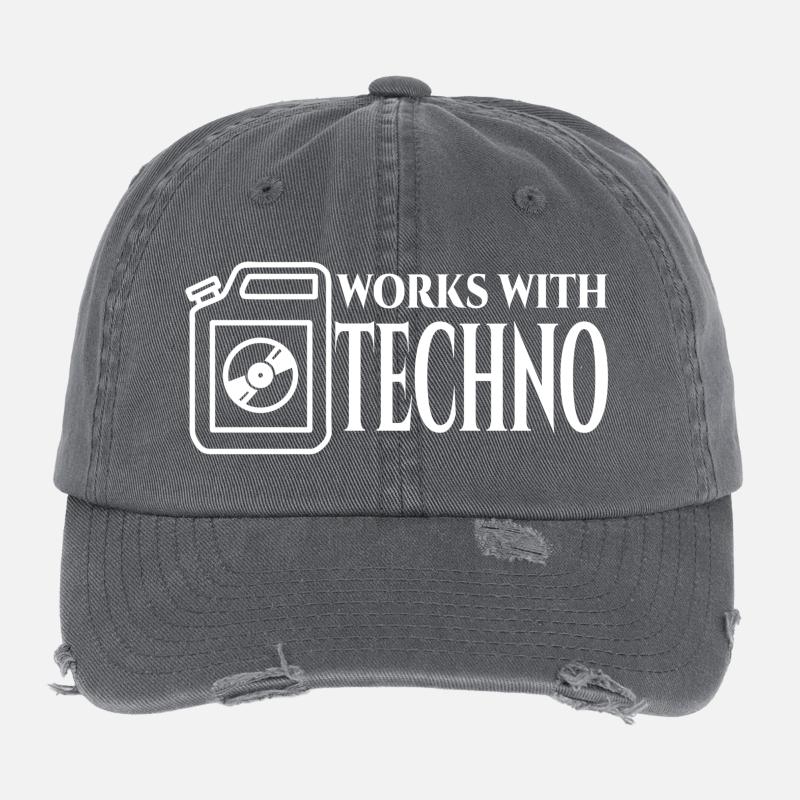 Techno Flexfit Vintage Destroyed Cap