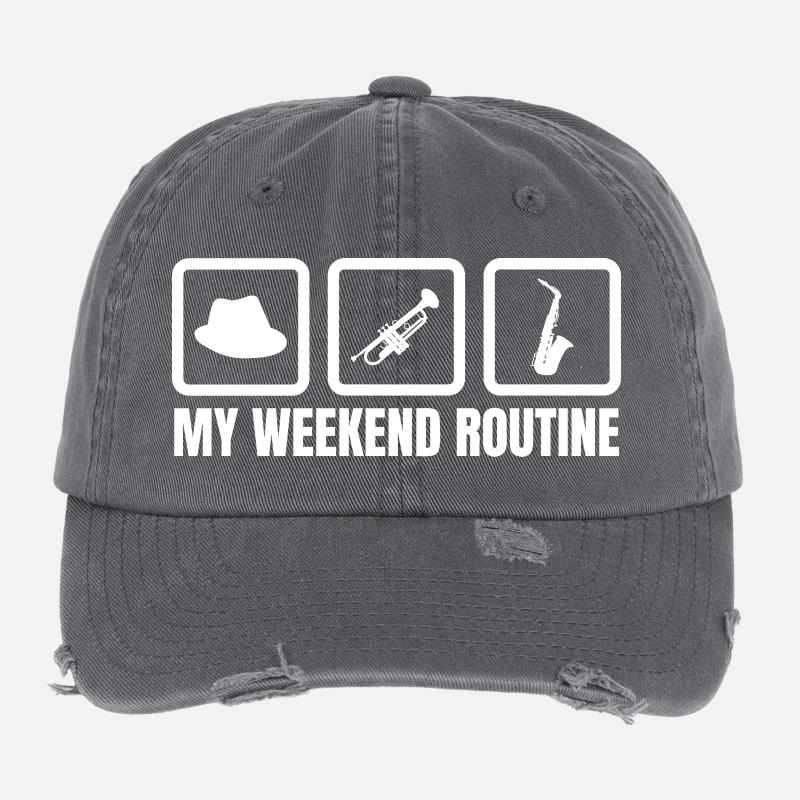 Trompeter Wochenende Flexfit Vintage Destroyed Cap