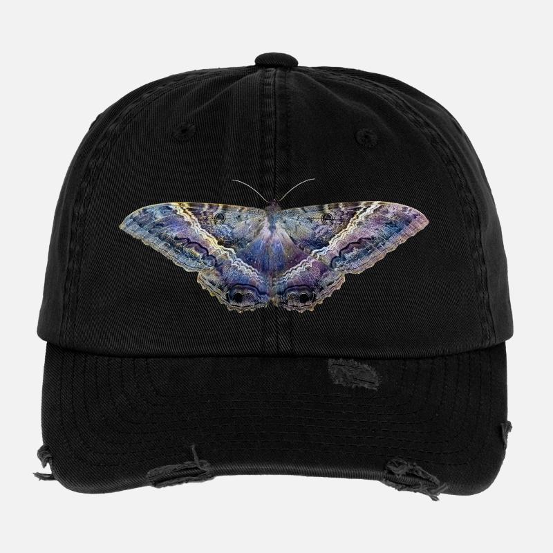 Blauer Schmetterling Flexfit Vintage Destroyed Cap