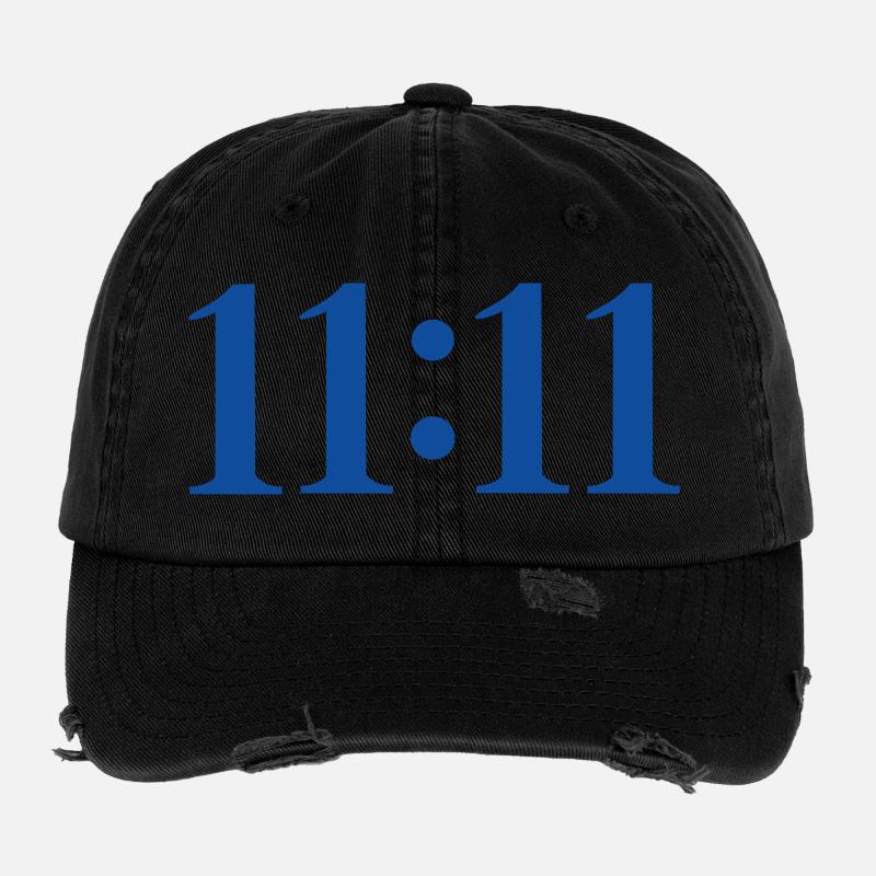 11:11 Flexfit Vintage Destroyed Cap