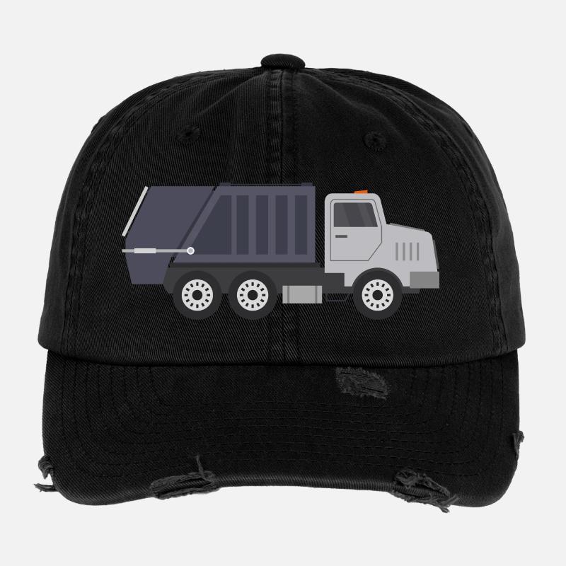 Camion à ordures Casquette vintage effet usé Flexfit