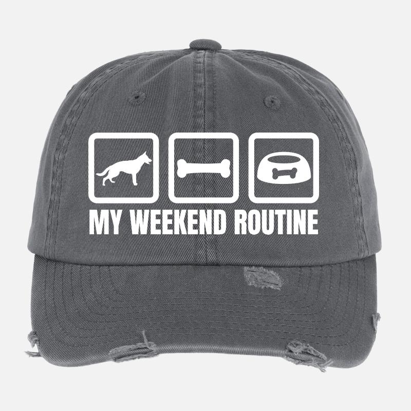 Ma routine du week-end Casquette vintage effet usé Flexfit